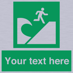 Custom Safe Condition Tsunami evacuation area